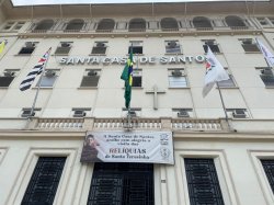 Santa Casa recebe visita das Relíquias de Santa Teresinha do Menino Jesus